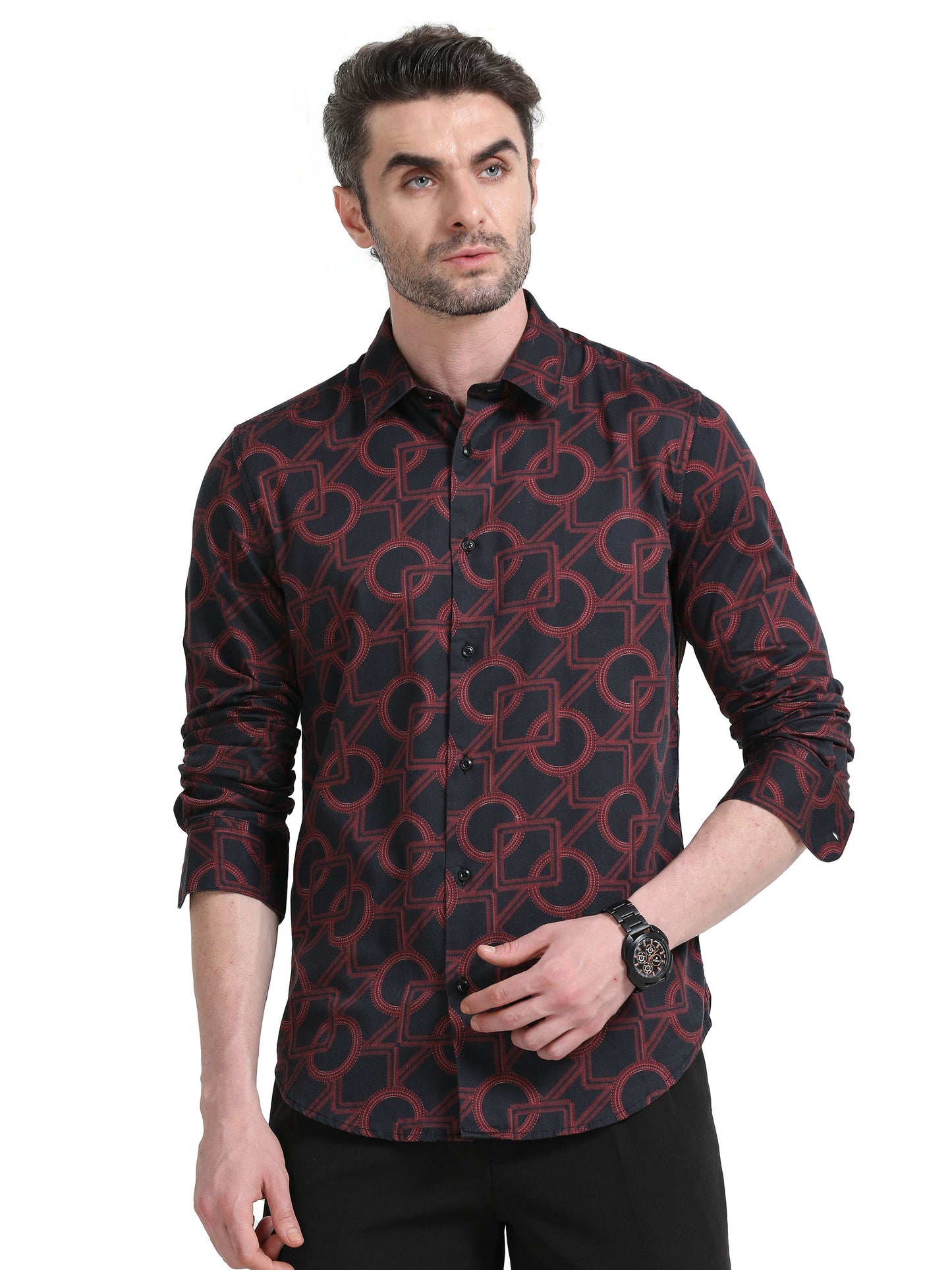 Nova Scottia Mens casual shirt - Cocktail