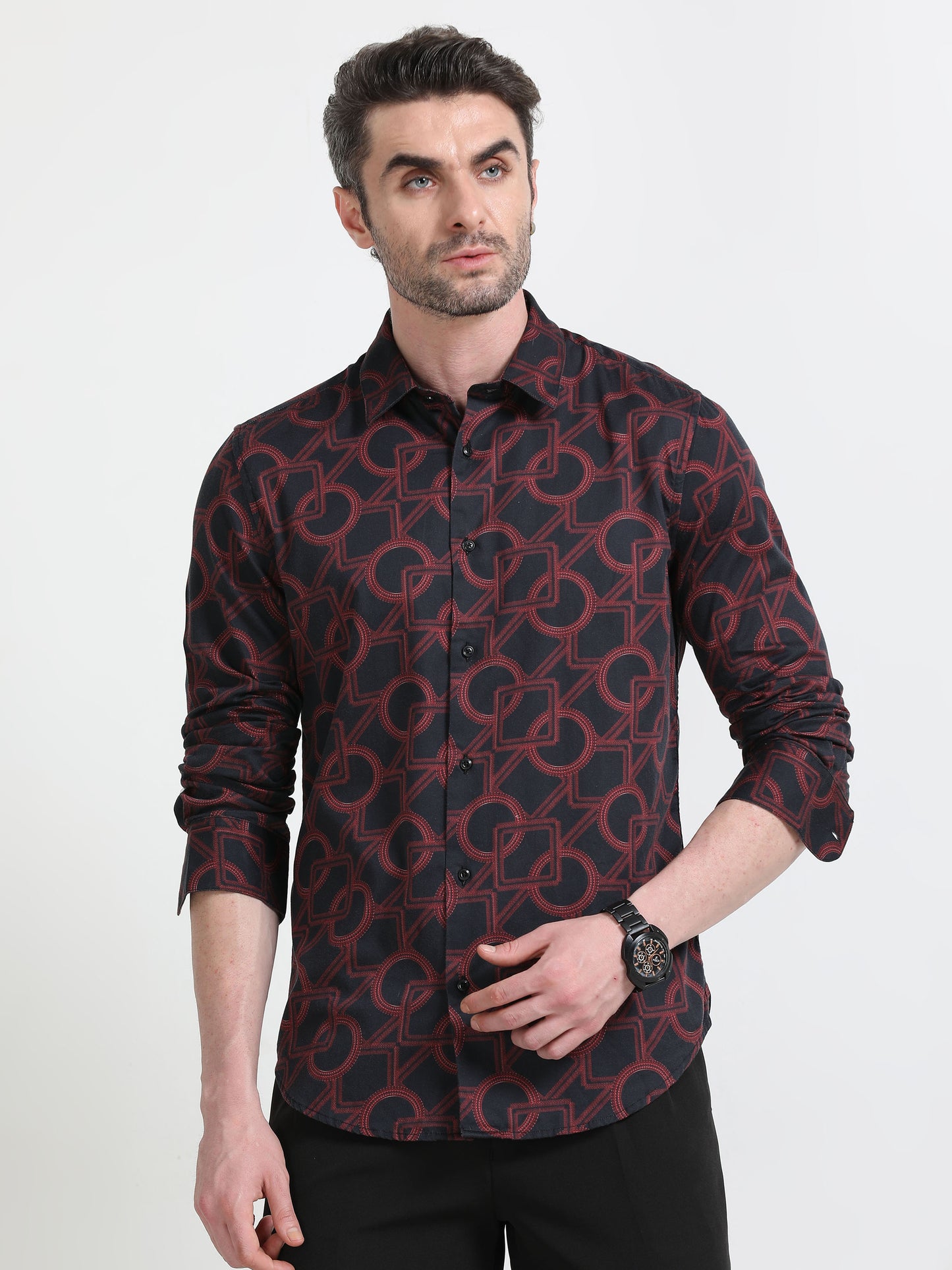 Nova Scottia Mens casual shirt - Cocktail