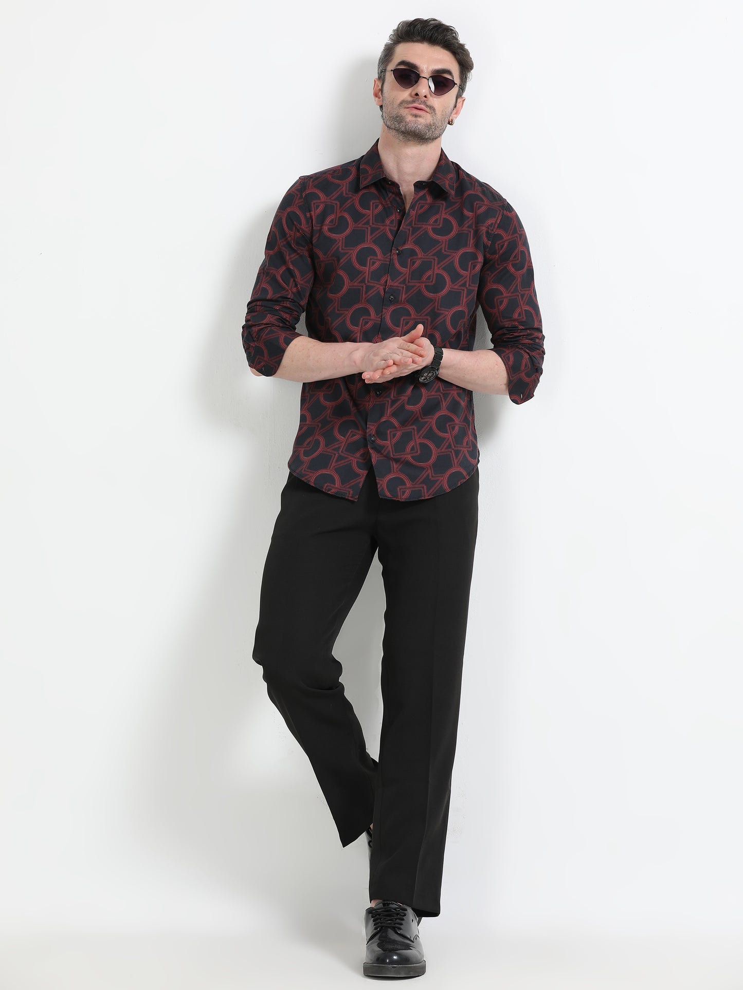 Nova Scottia Mens casual shirt - Cocktail